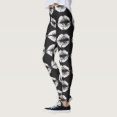 Witte lippen leggings (Links)