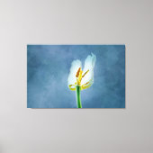 Witte lippenbloem canvas afdruk (Voorkant)