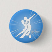 Witte Logo Ronde Button (Voorkant)