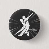Witte Logo Ronde Button (Voorkant)