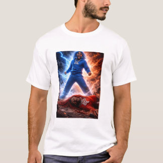 Witte Loot Vs Moody T-shirt Voor Mannen