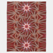 Witte Lotus 10 Fleece Deken (Voorkant)