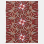 Witte Lotus 12 Fleece Deken (Voorkant)