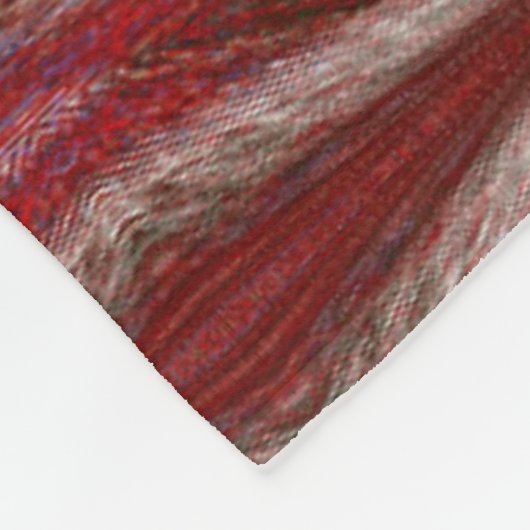 Witte Lotus 12 Fleece Deken (Hoek)