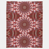 Witte Lotus 14 Fleece Deken (Voorkant)