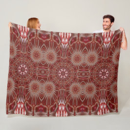 Witte Lotus 19 Fleece Deken