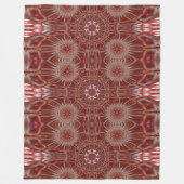 Witte Lotus 19 Fleece Deken (Voorkant)