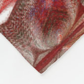 Witte Lotus 19 Fleece Deken (Hoek)