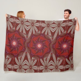 Witte Lotus 1 Fleece Deken