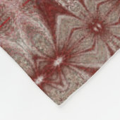 Witte Lotus 2 Fleece Deken (Hoek)