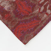 Witte Lotus 8 Fleece Deken (Hoek)