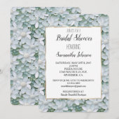 Witte Lotus Bloemen Vrijgezellenfeest Kaart (Voorkant / Achterkant)