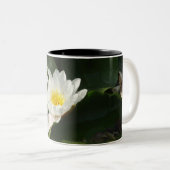 Witte Lotus Bloemfotografie Mok (Voorkant rechts)