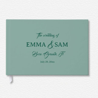 Witte Lotus bruiloft Gastenboek