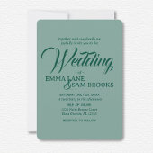 Witte Lotus bruiloft Kaart