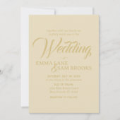 Witte Lotus bruiloft Kaart (Voorkant)