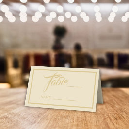 Witte Lotus Bruiloft Plaatskaartje