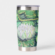 Witte Lotus en Waterlelies