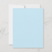 Witte Lotus Flower Luminous RSVP Kaartje (Achterkant)