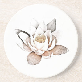 WITTE LOTUS SANDSTONE ONDERZETTER