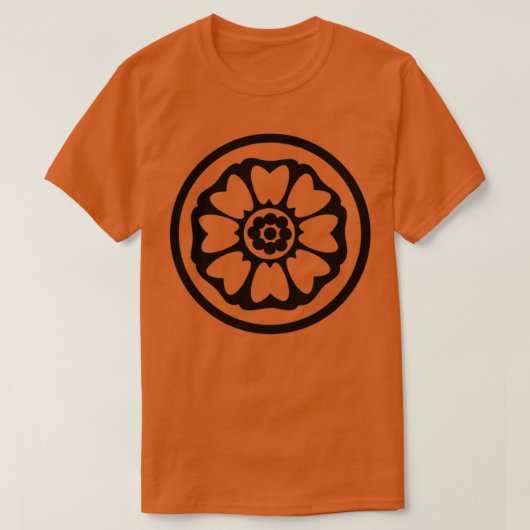 Witte Lotus T-shirt (Design voorkant)