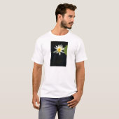 Witte Lotus Waterlelie T-shirt (Voorkant volledig)