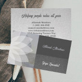 Witte Lotus Yoga Meditation Visitekaartje