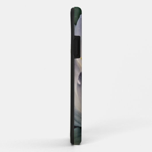 Witte lotusbloem Case-Mate iPhone case (Achterkant/rechts)