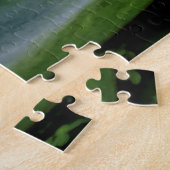 Witte lotusbloem legpuzzel (Zijkant)