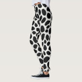 Witte luipaard Elegant Trendy luxe Collectie Leggings (Links)