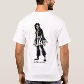 Witte luipaard T T-shirt (Achterkant)