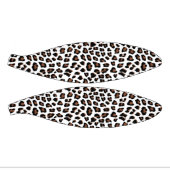 Witte Luipaardprint Basketbal (Panelen)