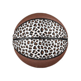 Witte Luipaardprint Basketbal