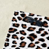 Witte Luipaardprint Strandlaken (In situ)