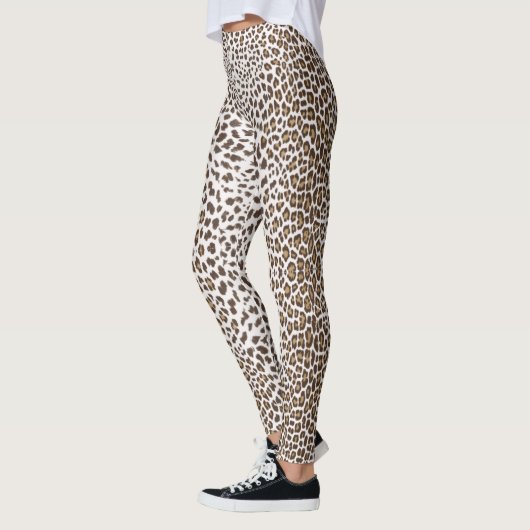 Witte luiphuid leggings (Links)