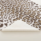 Witte luiphuid sherpa deken (3/4)