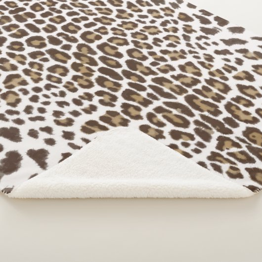 Witte luiphuid sherpa deken (3/4)