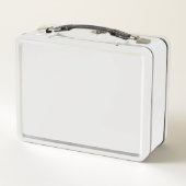 Witte lunchbox met poolBeer (Achterkant)