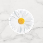 witte maaltijd confetti (Kleine voorkant)