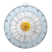 witte maaltijd dartbord (Voorkant)