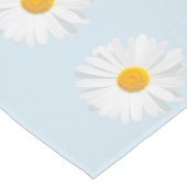 witte maaltijd korte tafelloper (Hoek)