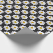 witte maaltijd op baksteenachtergrond cadeaupapier (Hoek)