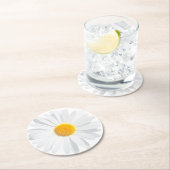 witte maaltijd ronde kartonnen onderzetter (Insitu)