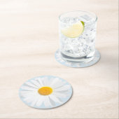 witte maaltijd ronde kartonnen onderzetter (Insitu)