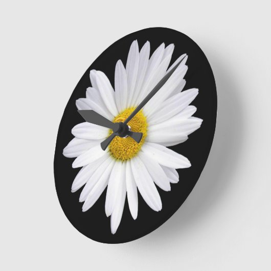 witte maaltijd ronde klok (Hoek)