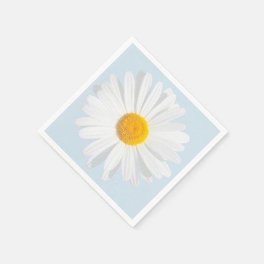 witte maaltijd servet (Hoek)