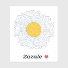 Witte maaltijd sticker