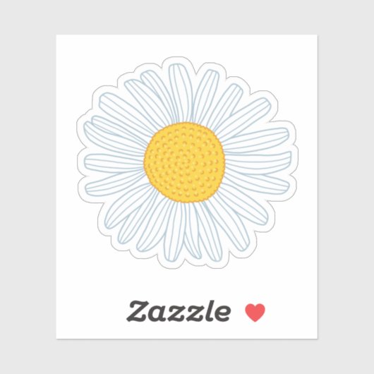 Witte maaltijd sticker (Vel)