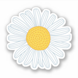 Witte maaltijd sticker