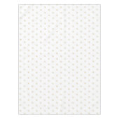 witte maaltijd tafelkleed (Voorkant)